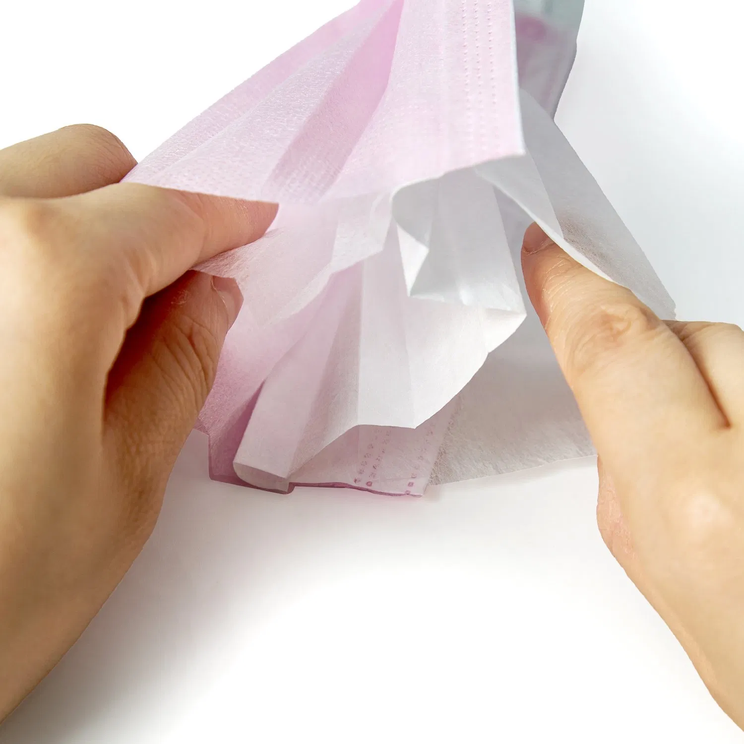 Custom Logo Disposable L3 Face Masks 4 Folds with Different Colors