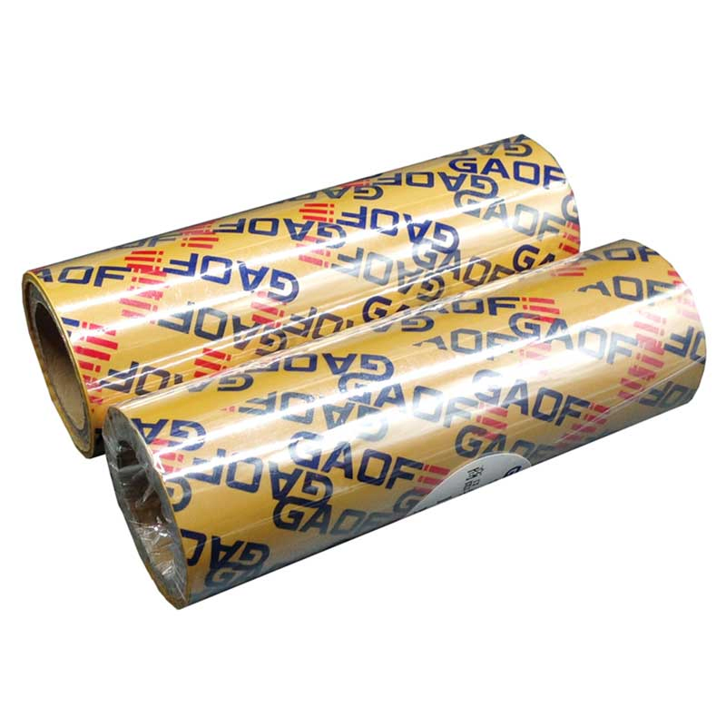 Gold Resin Ribbon 30mmx300m Thermal Transfer Ribbon Printer Ribbons