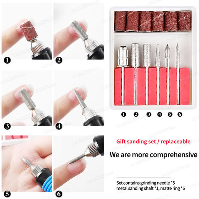 OEM USB Portable Electric Peeling Polishing Nail Polisher
