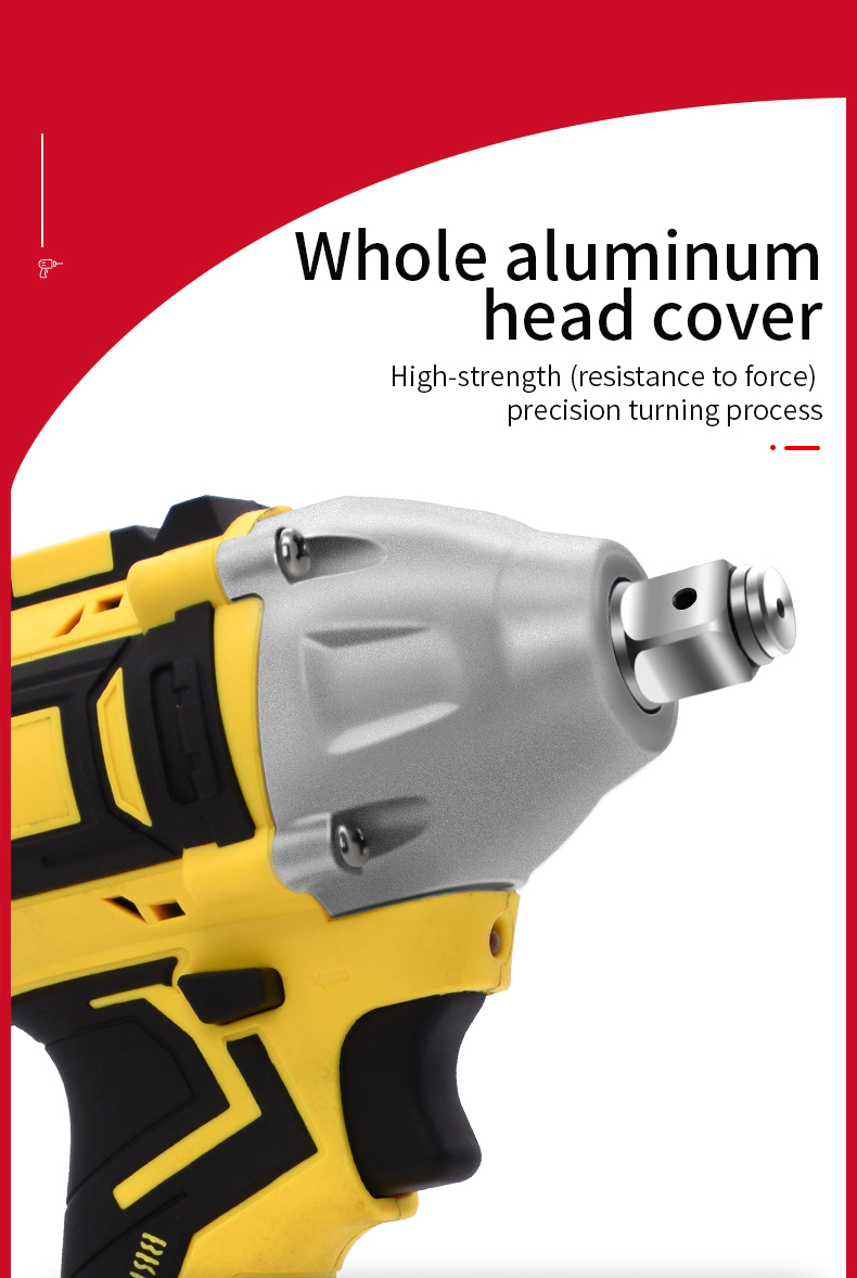 Гайковерт ударный Feihu 21В, 320 Н·м, бесщеточный