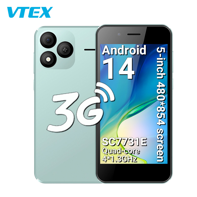 Смартфон 5 дюймов 3G, Android 13, 1+8 ГБ, 2000 мАч