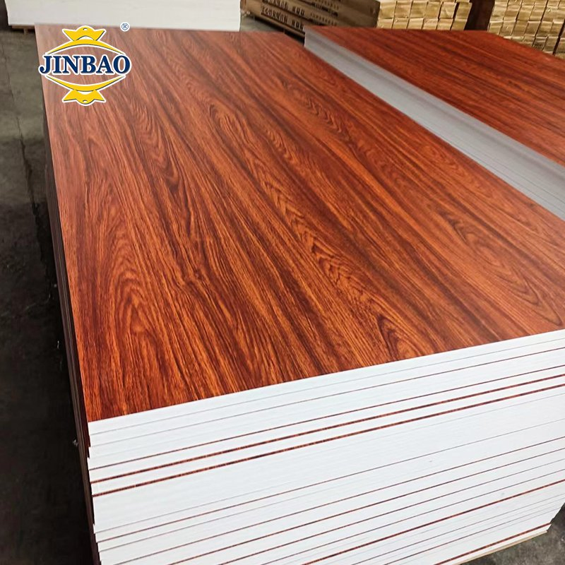 Jinbao 5X10 High Hardness 122X244 18 20mm Rigid Black White High Density Celuka 5mm Manufacturers 18mm Sheet Woodgrain Laminated PVC Foam Board for Cabinet
