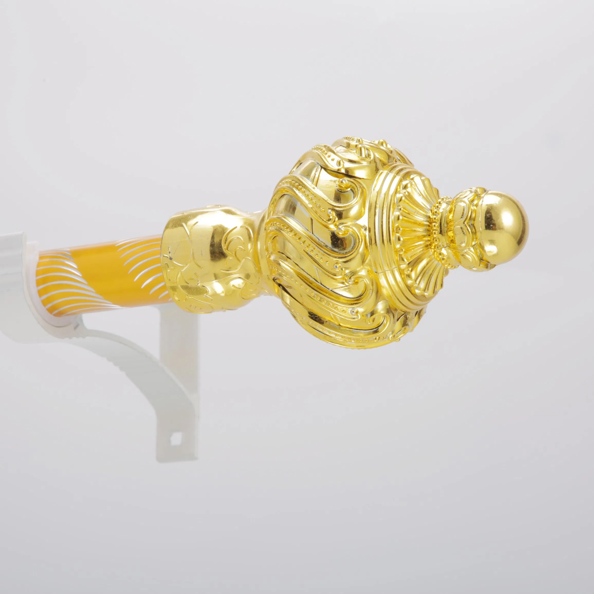 Manufacturer Wholesale Simple Design Aluminum Curtain Rod for Hotel Living Room