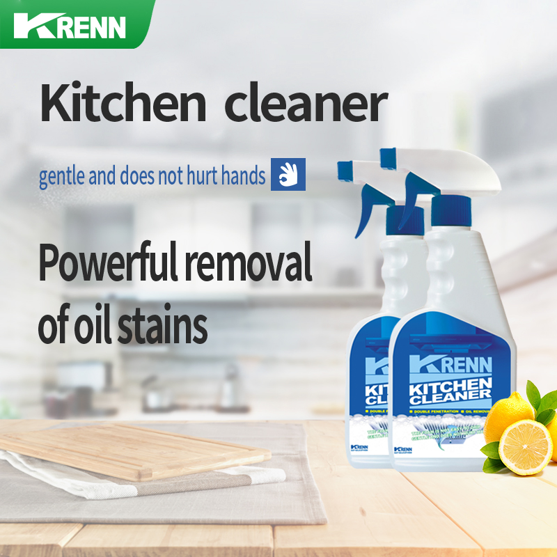 Krenn Wholesale Price Household Cleaner Oil Stain Cleaner Foam Kitchen Cleaner