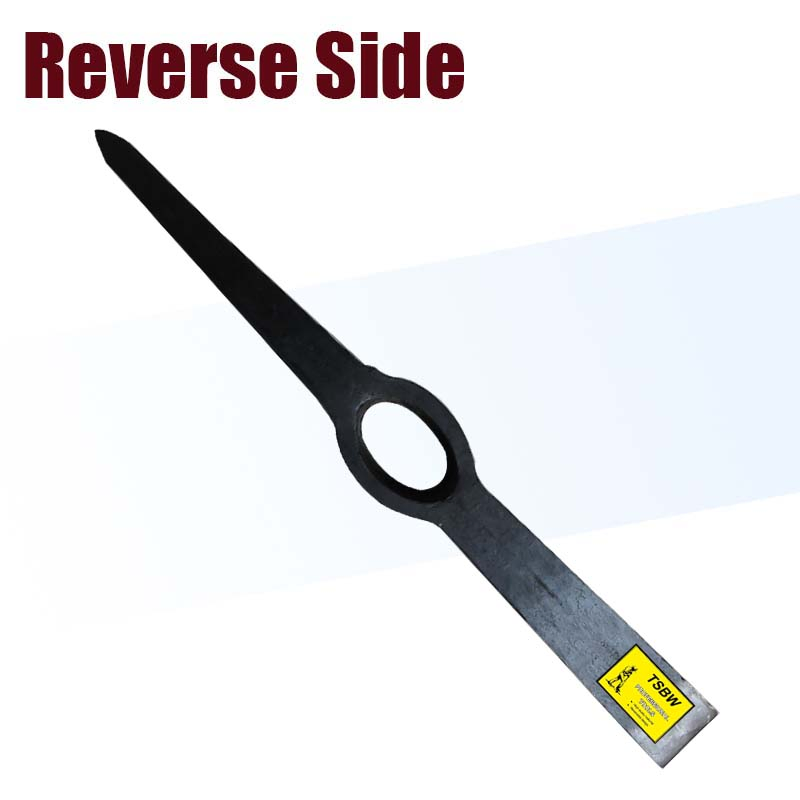 P402 Rail Steel Garden Digging Farming Machine Forged Mattock Pickaxe