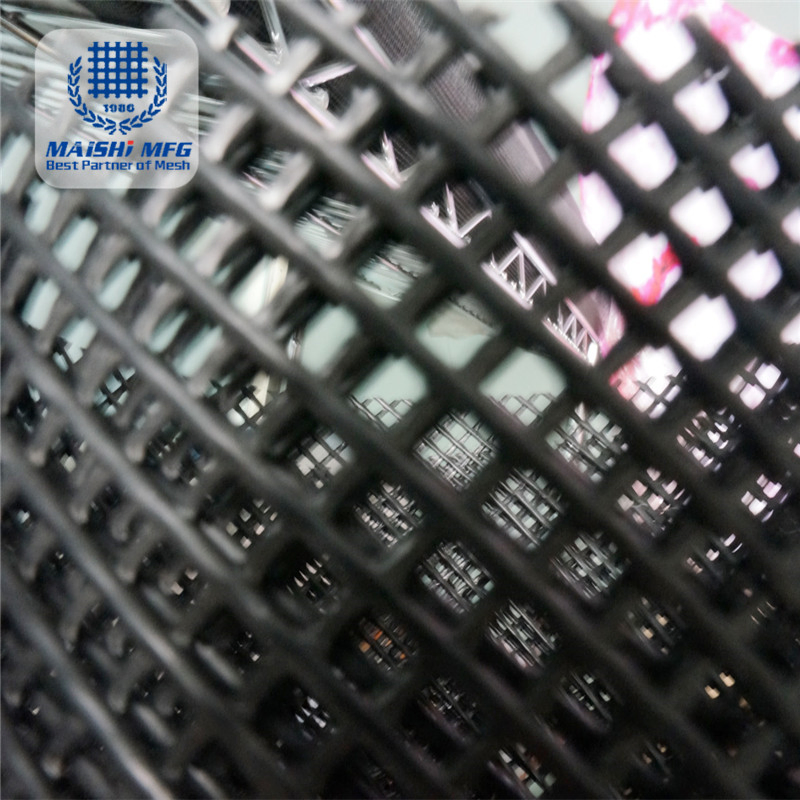 Extruded Rock Shield Pipeline Protection Net Diamond Hole Hexagonal Hole