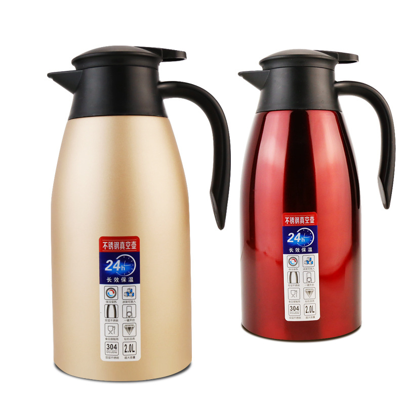 1.5L Double Wall Stainless Steel Insulated Vacuum Kettle