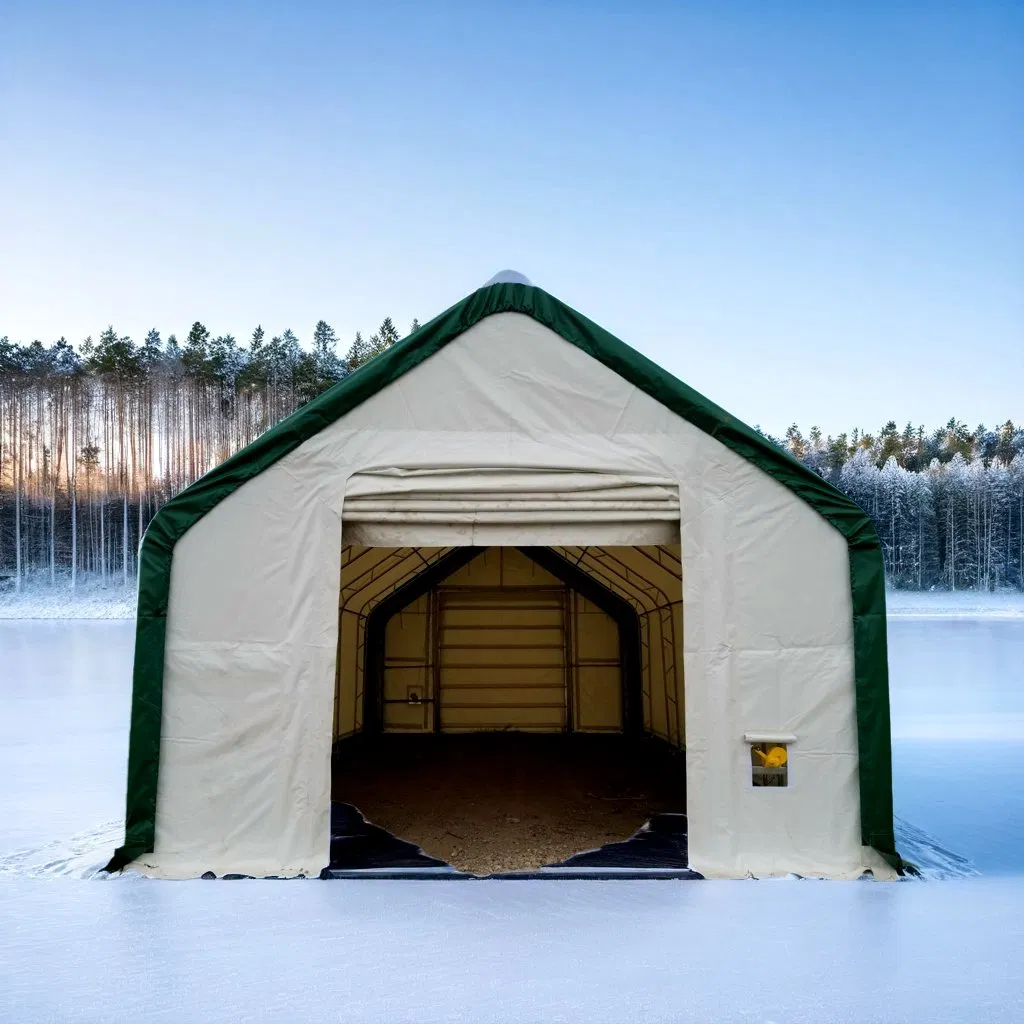 6.1X9.76X4.88m Industrial Heavy Duty PVC Satorage Shelters