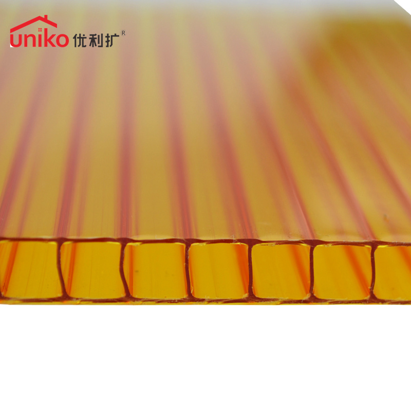 Polycarbonate Skylight Roof Sheet PC Hollow Solid Flat Roll Greenhouse Panel Price