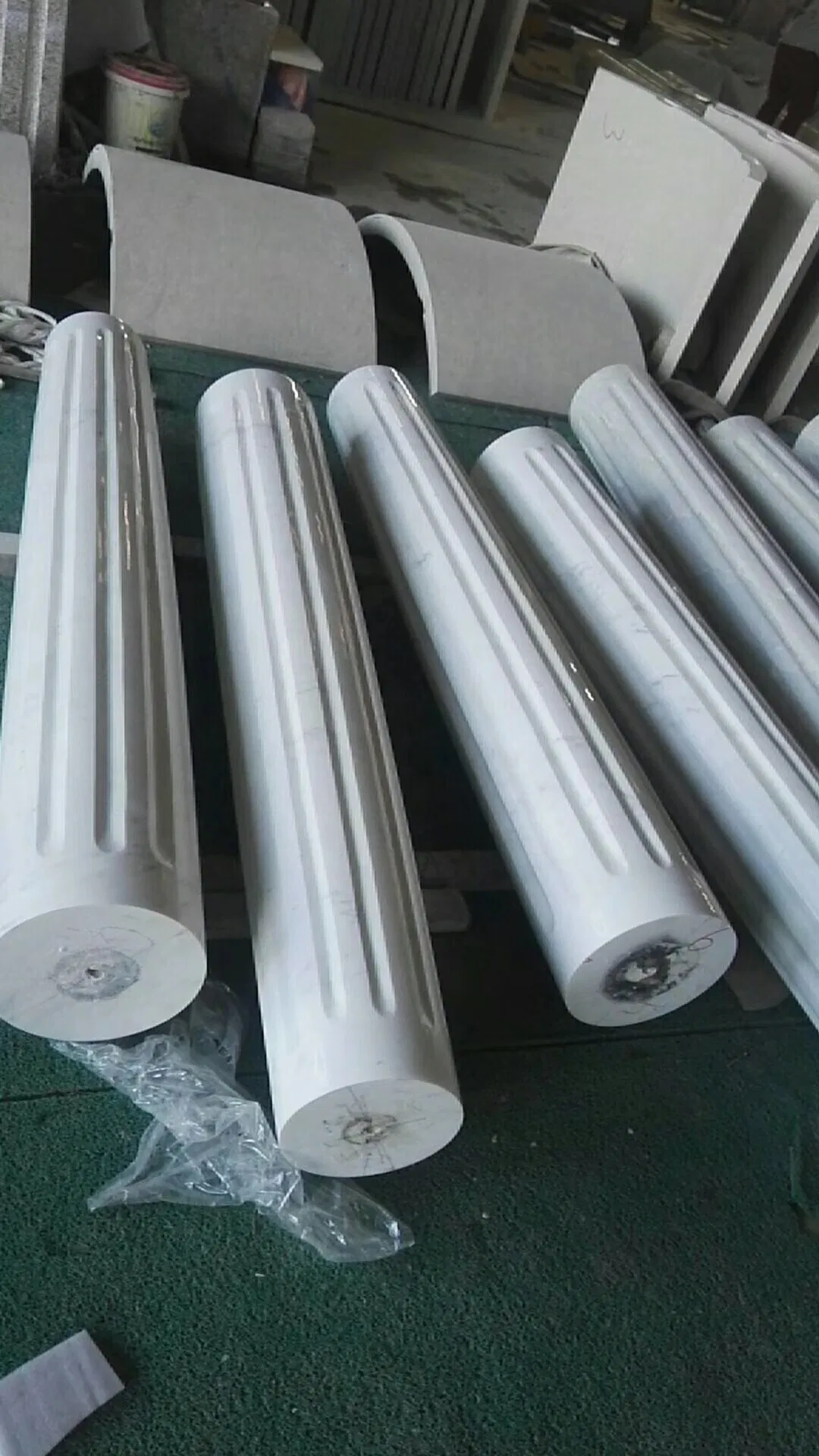 Factory Manufacture Cheap Price Natural Granite Marble Stone Pillar Column Fo R Indoor&Outdoor Decoration