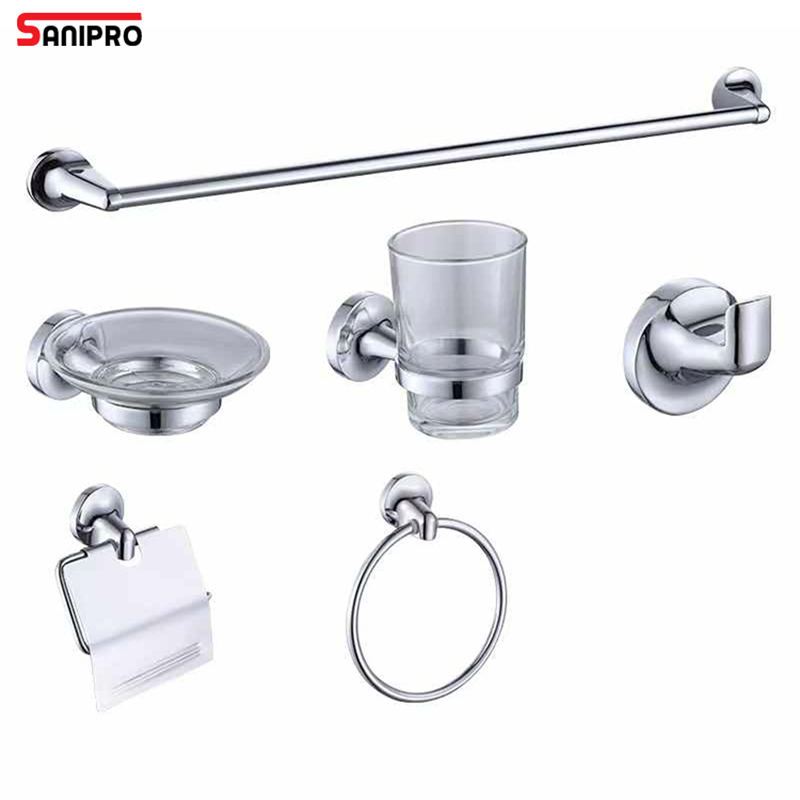 Комплект фурнитуры для ванной Sanipro Modern 6 предметов