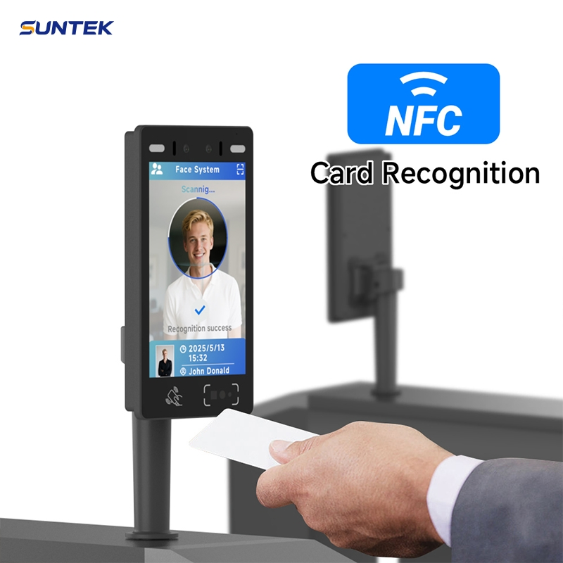 Suntek Android 11 Cloud Management Software Qr Biometric Face Recognition System for Turnstile Gym Access Control