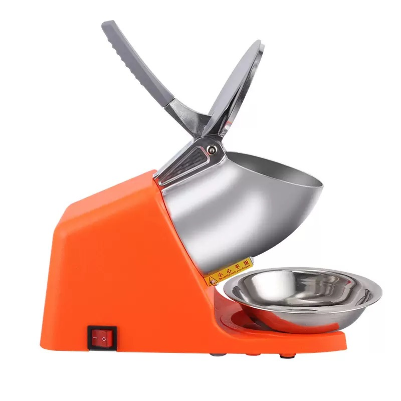 Wholesale Commercial Small Double-Blade Ice Crusher for Cold Drink Shops and Bubble Tea Shops