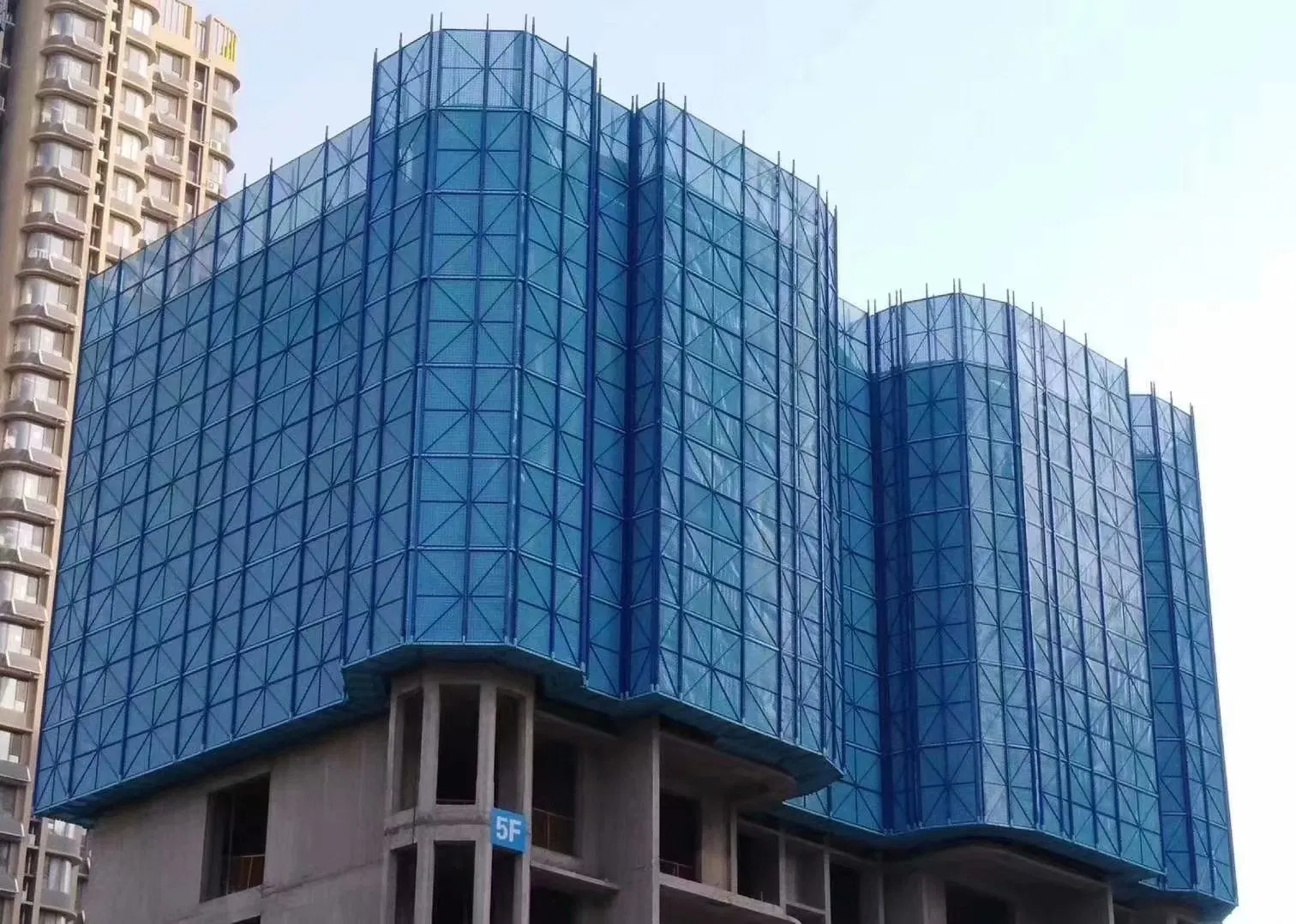 Scaffold Building Green Construction Shading Net for Export