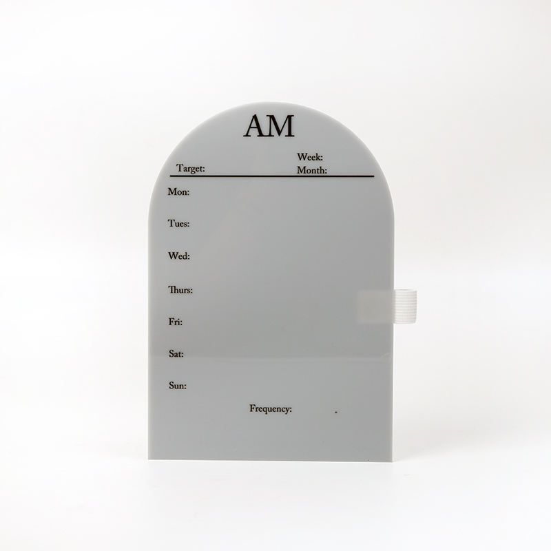 New Trends Premium Acrylic UV Printed Acrylic Table Sign for Home Desk Decorative Sign Use