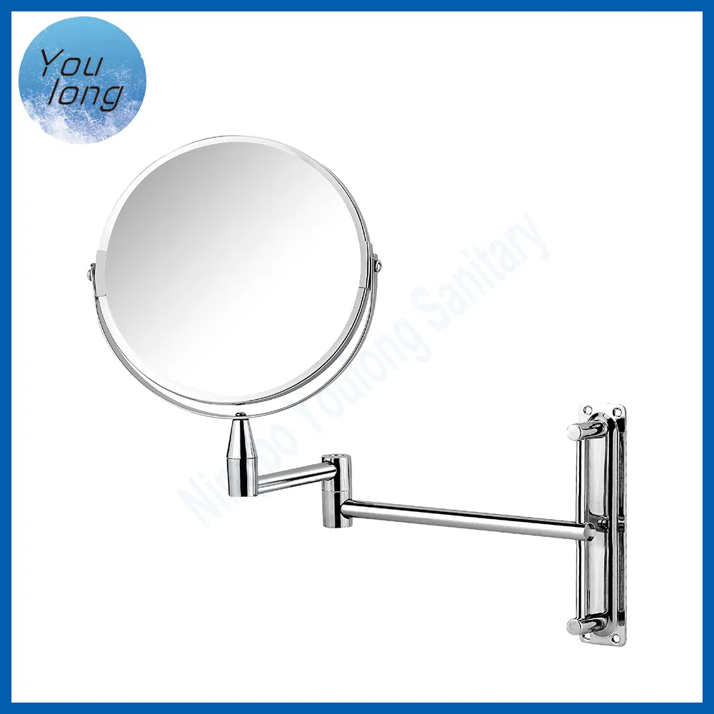 Настенное увеличивающее зеркало для ванной с креплением