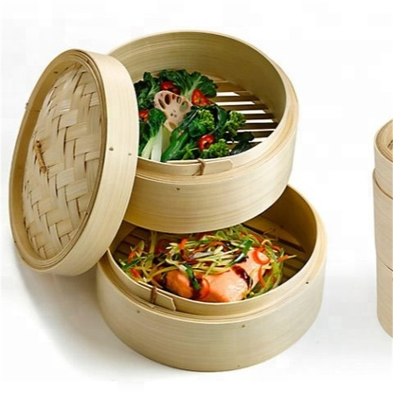 Бамбуковая пароварка ручной работы