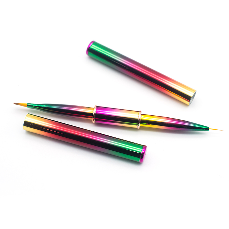 Double-Use Painting Nail Brush with Nylon Hair