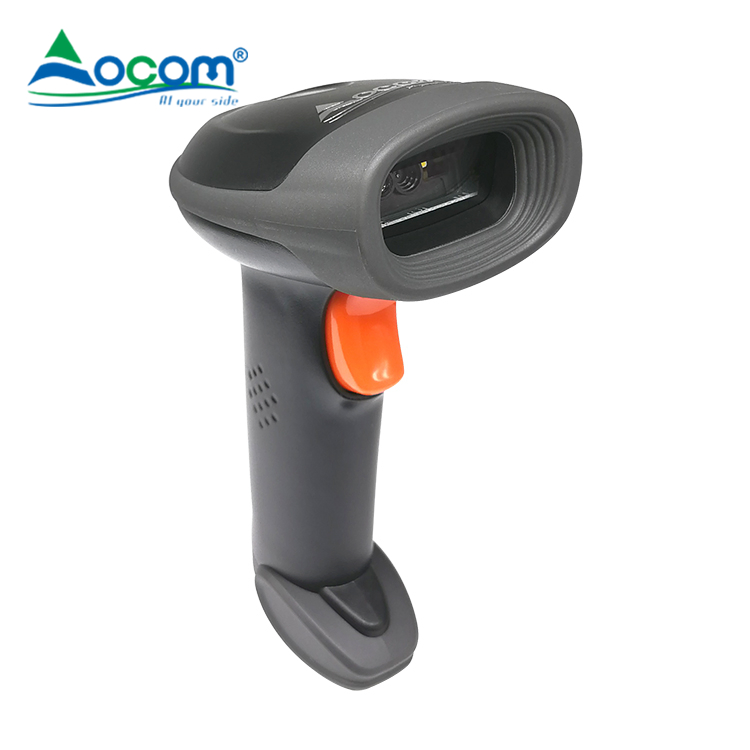 Qr Barcode Reader Handheld 2D Wireless Bar Code Scanner with Cradle