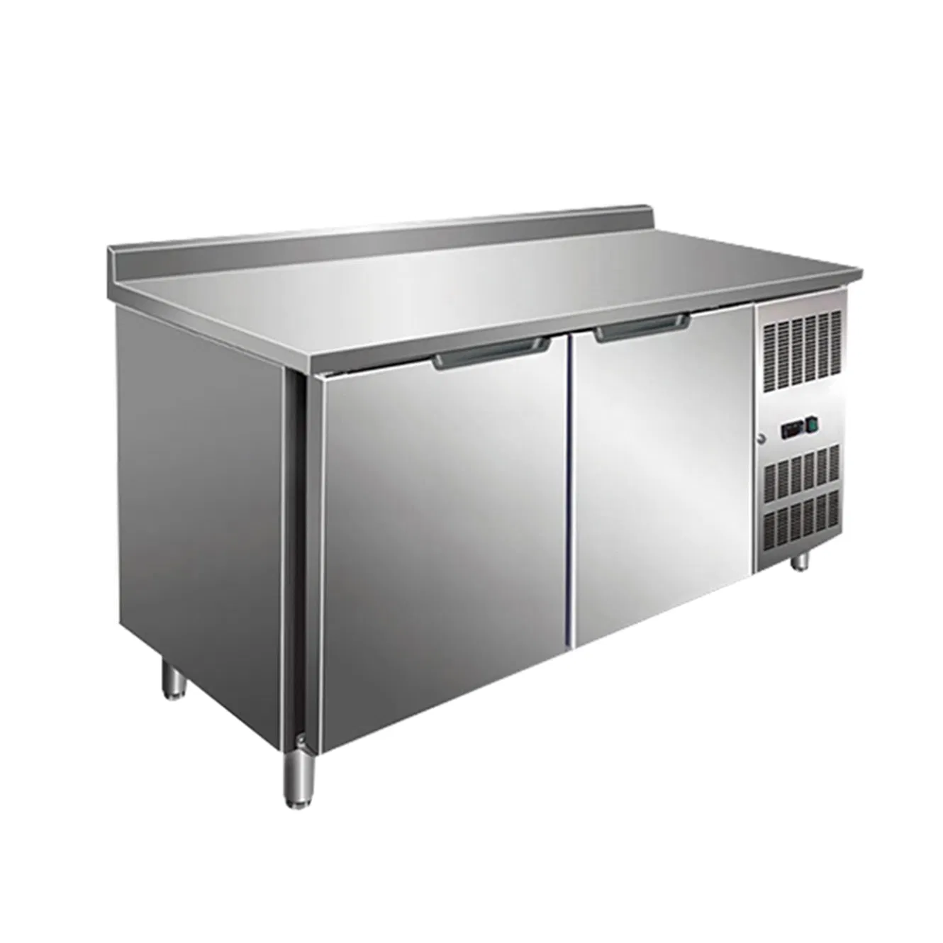 Restaurant/Kitchen/Hotel Under Counter Stainless Steel Refrigerator Display Freezer Workbench Tabletop Fridge