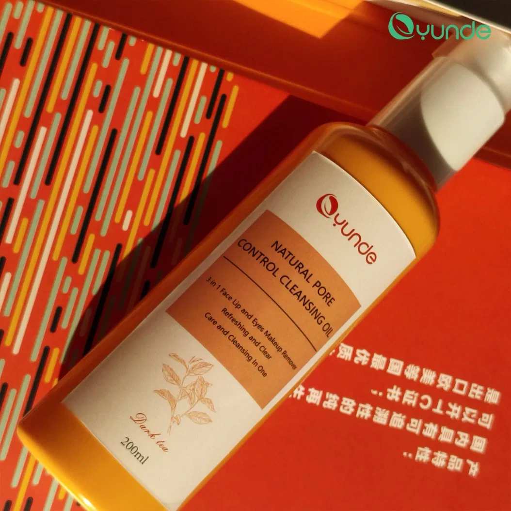 Oyunde OEM/ODM Private label Natural Pore Control Cleansing Oil for Makeup Remover