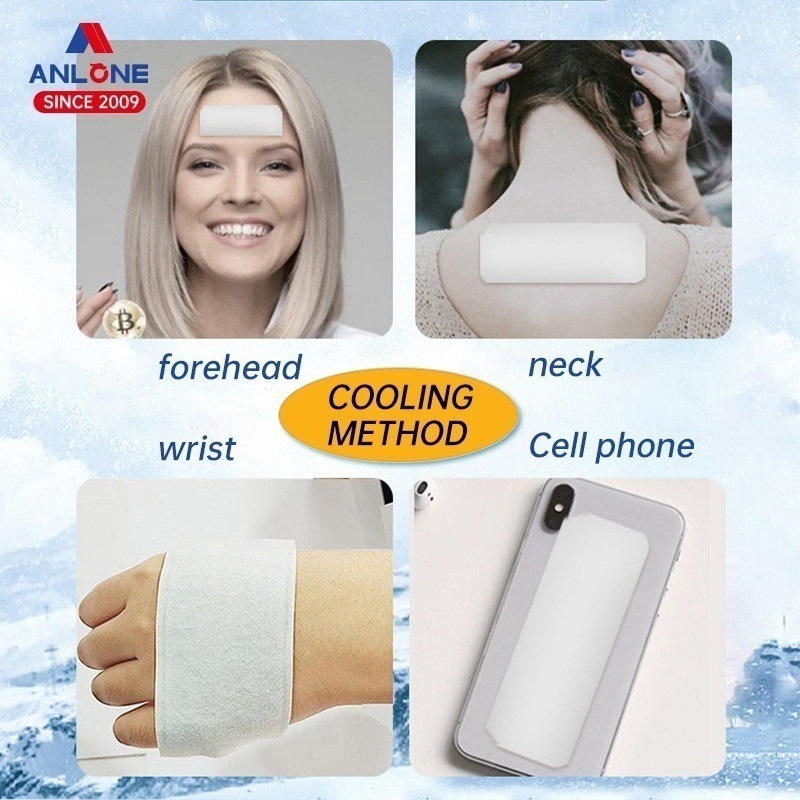 High Quality Cooling Gel Pad Instant Relief Cooling Hydrogel Antipyretic Patch for Summer