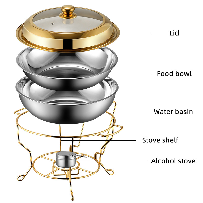 Stainless Steel Wire Rack Simple Chafing Dish