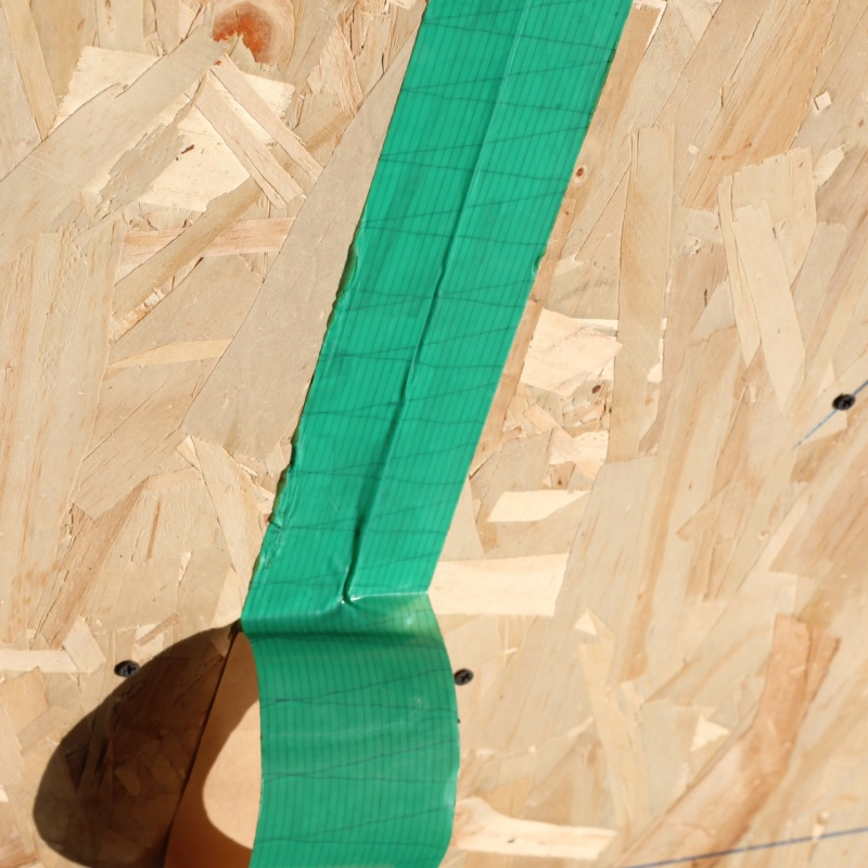 Heavy-Duty Air Sealing Tape for OSB Panel and Roof Protection