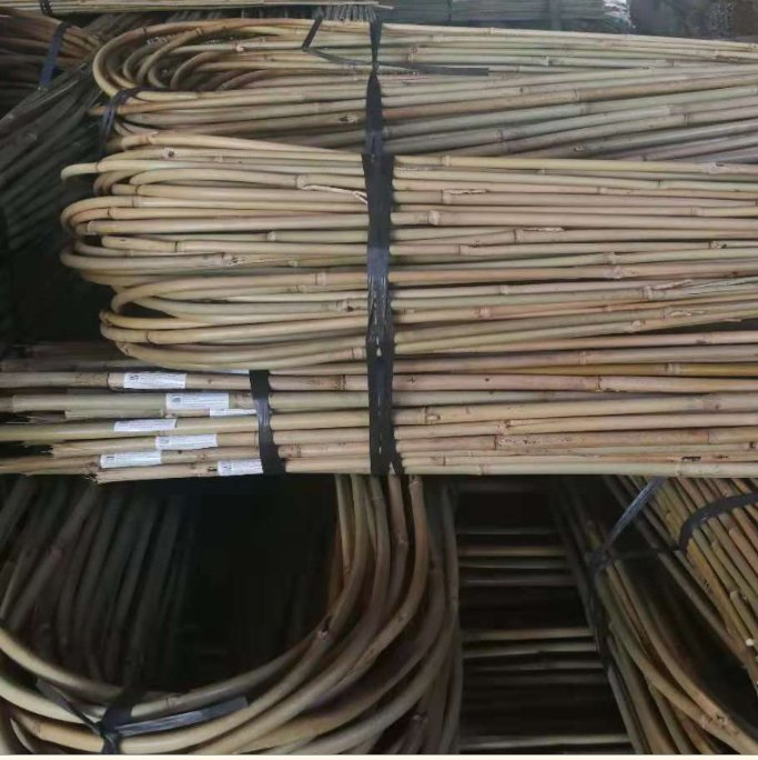 U-Shaped Bamboo Poles/Shaped Bamboo Flower Rack/Specially Supported Bamboo Pole