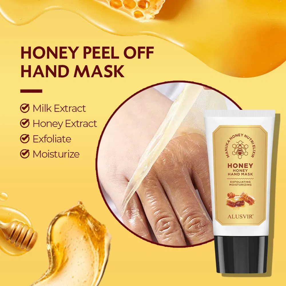 Honey Hand Lotion Exfoliating Moisturizing Tender Soften Peeling Hand Lotion