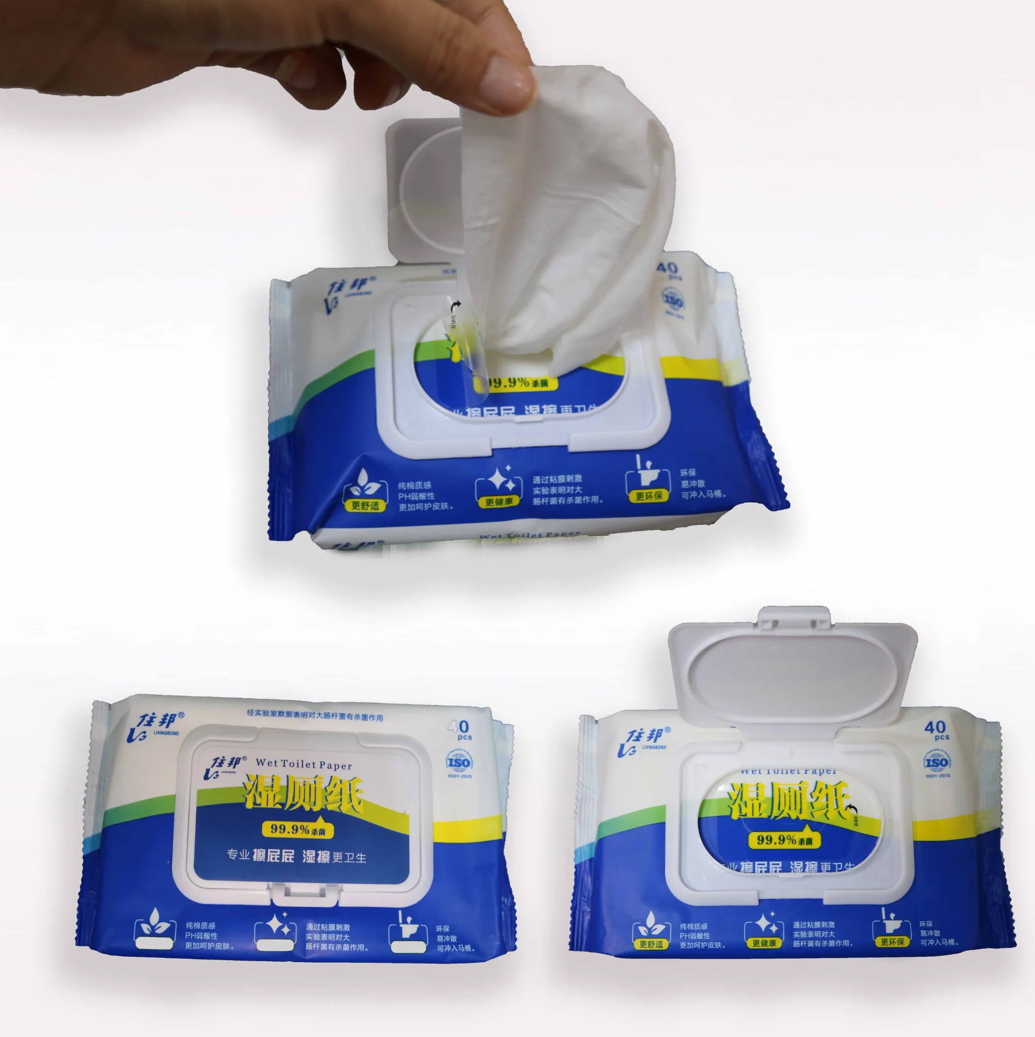 OEM Wholesale Wet Wipes 40PCS Pack Customized Disinfection Wipes Baby Wipes Cleaning Wipes