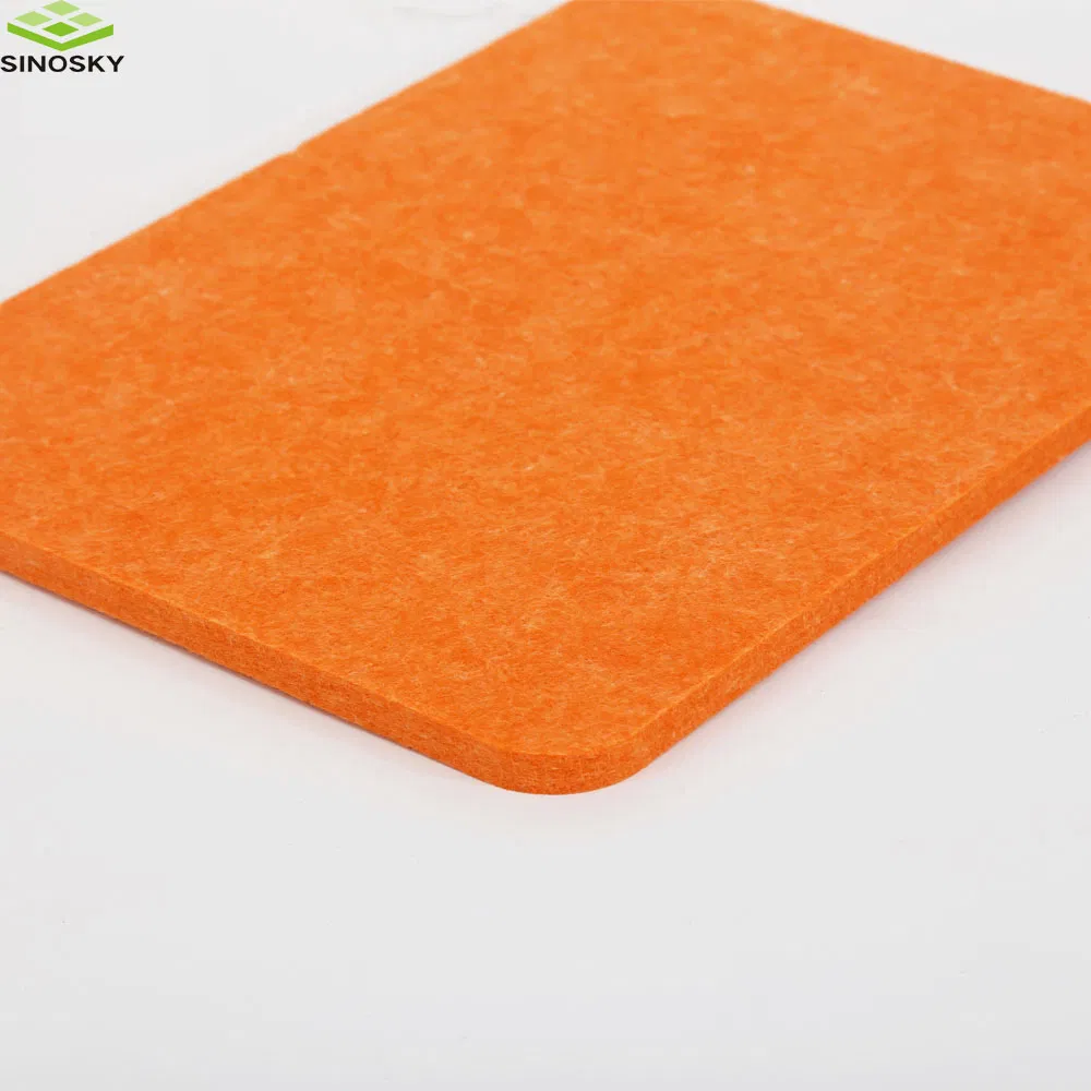 100% Polyester Fiber Sound Absorbing Felt Panel Acoustic Wall Panel