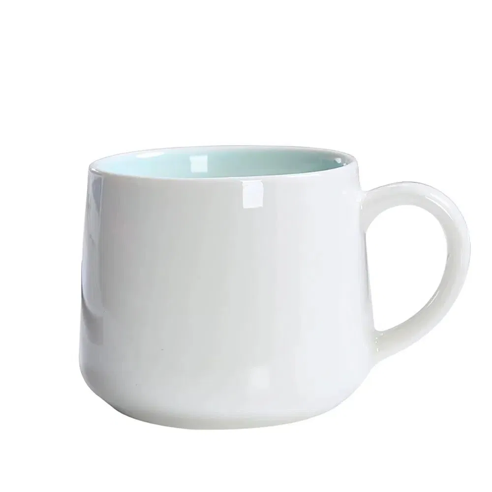 Керамическая кружка для кофе и чая с рисунком, 375 мл