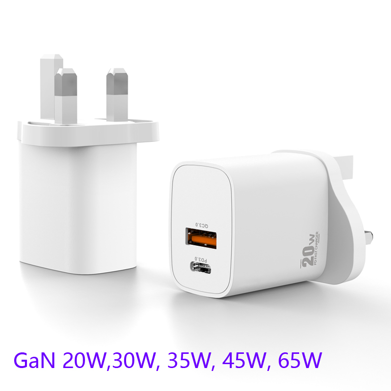 Зарядное устройство PD 20W с кабелем и дисплеем