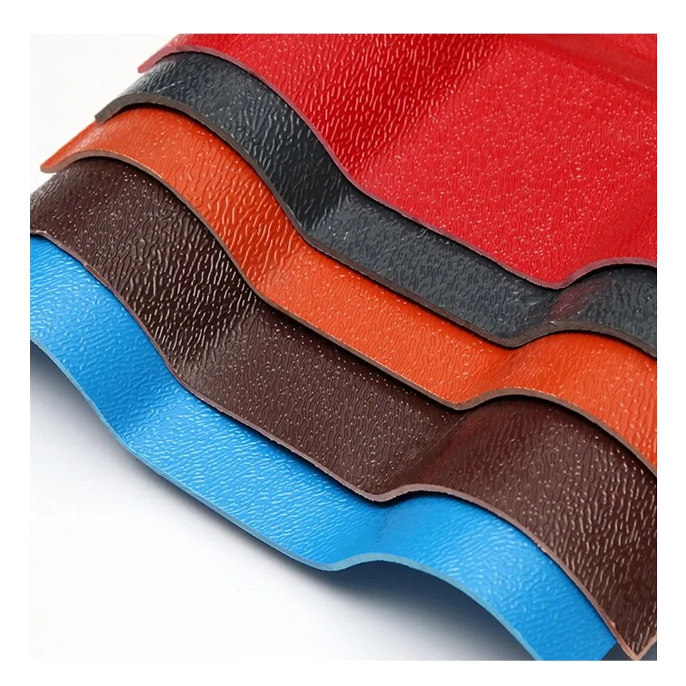ASA Resin Roof Tile UPVC Red Glazed Tile Sheet