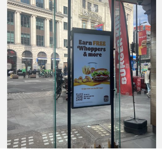 49 Inch Indoor Window Display LCD High Brightness Double Sided Screen Ceiling Hanging Screen Advertising Monitor Digital Menu