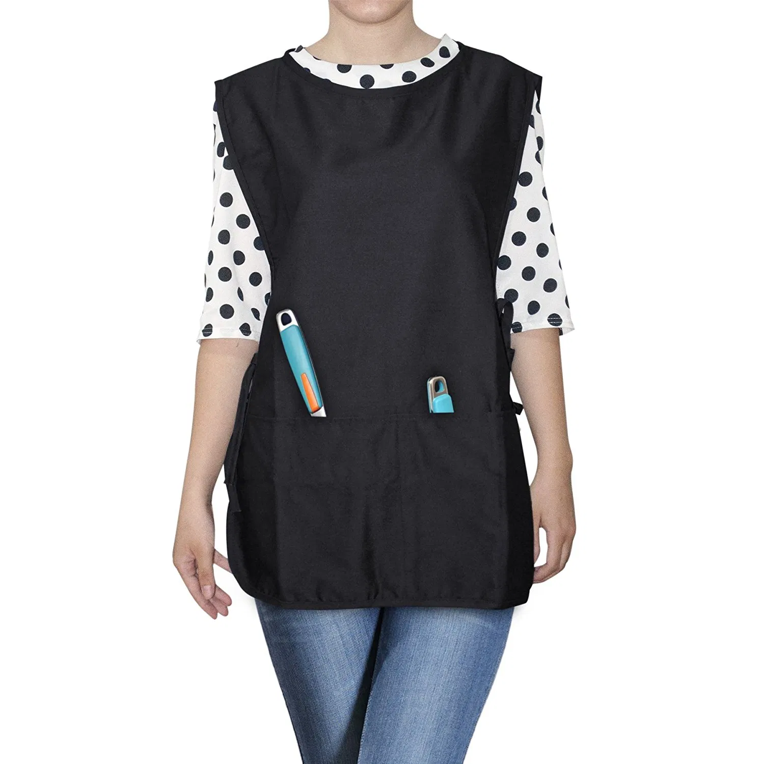 Women's Cobbler Waterproof Aprons with Two Front Pockets