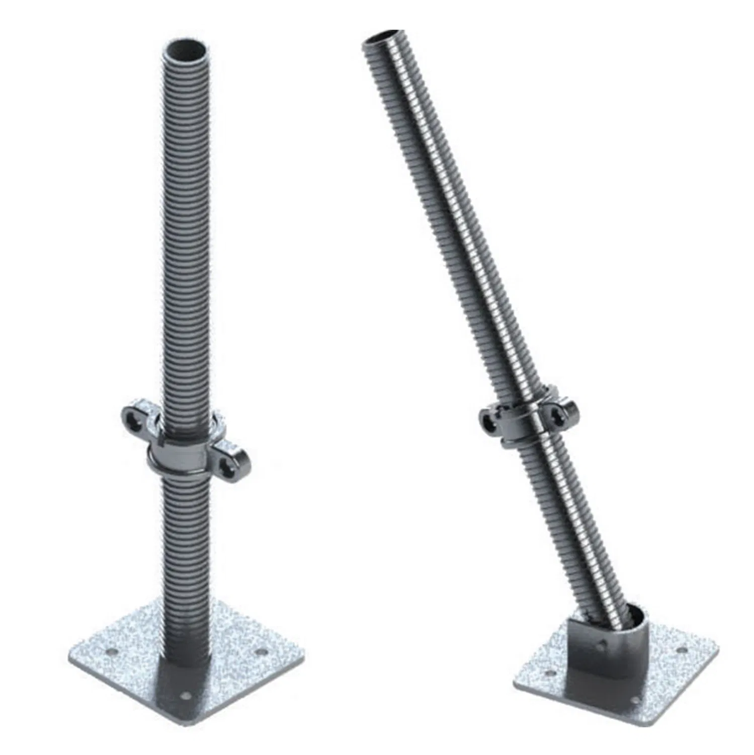 Q355 Steel Galvanized and Painted Scaffolding System Adjustable Screw Jack in Concrete Formwork for Walls