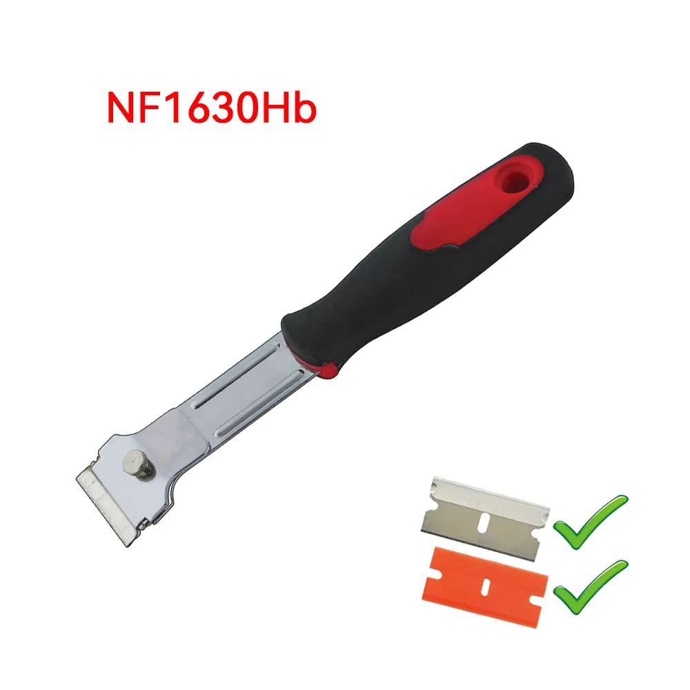 Hautine Scraper Plastic Razor Scraper with Metal Blades or Plastic Blades