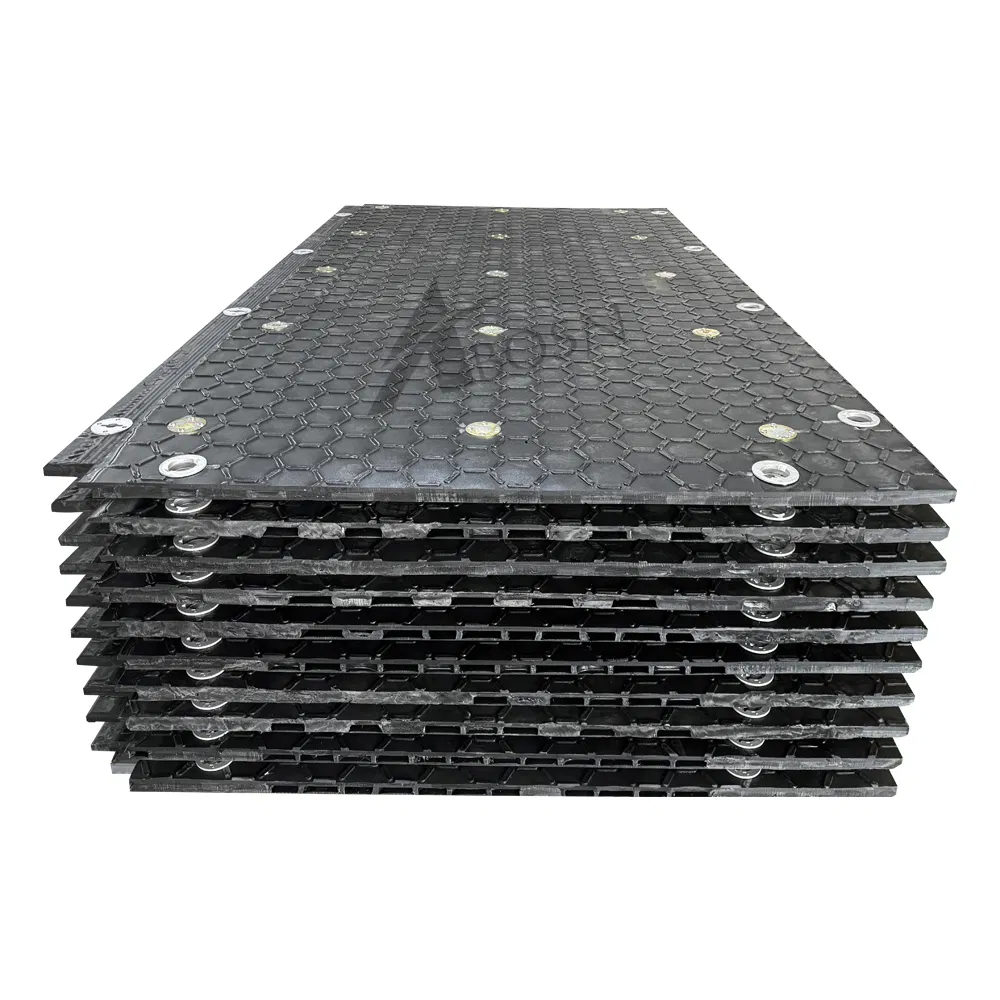 Oil Drilling Rig Floor Mats Engineering Plastic UHMWPE Ground Mat