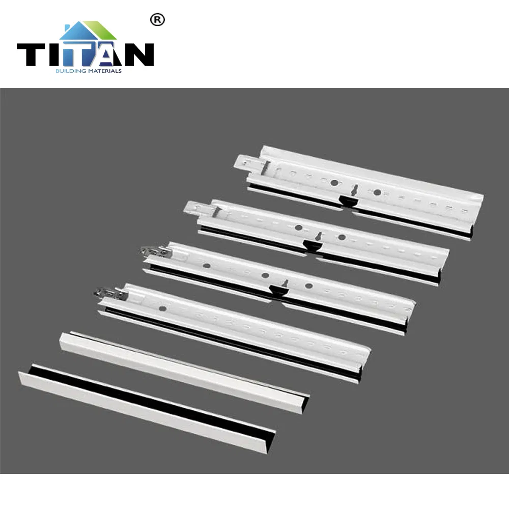 Ceiling Material Zinc Galvanized Main T Grid Ceiling System