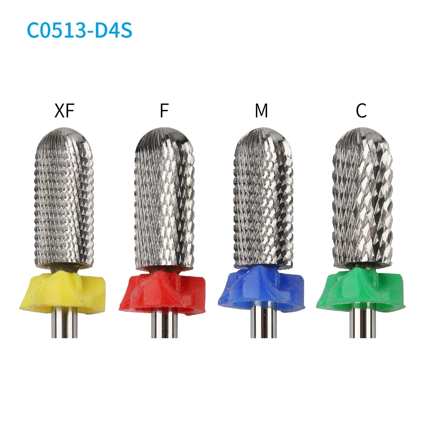 C0513-D4s Dust Free Barrel Round Top Carbide Nail Milling Cutter