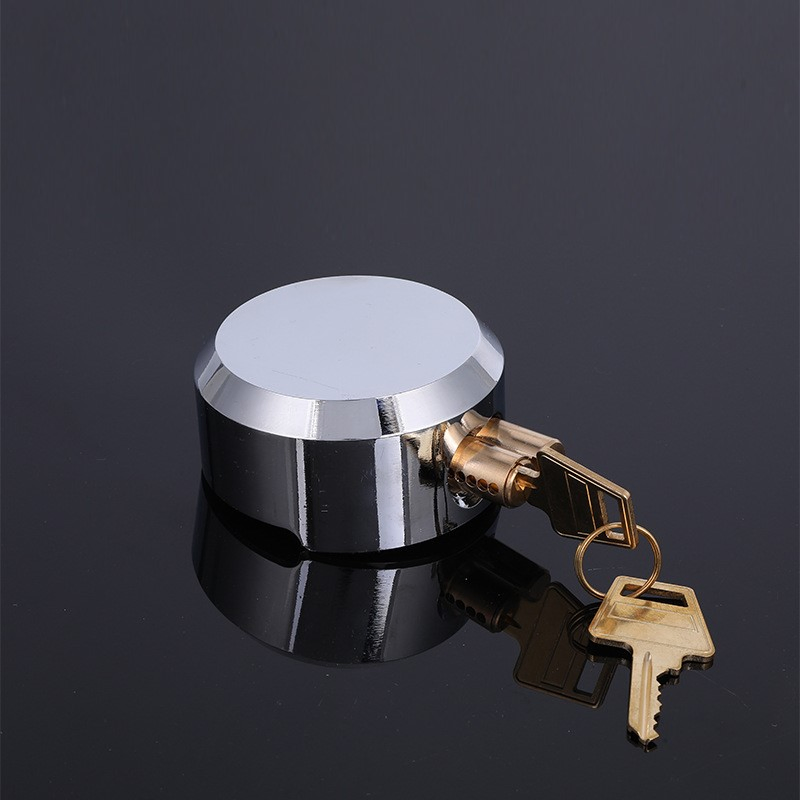 73mm Harden Steel Heavy Duty Puck Heavy Duty Hidden Shackle Hockey Puck Padlocks with Hardened Shackle