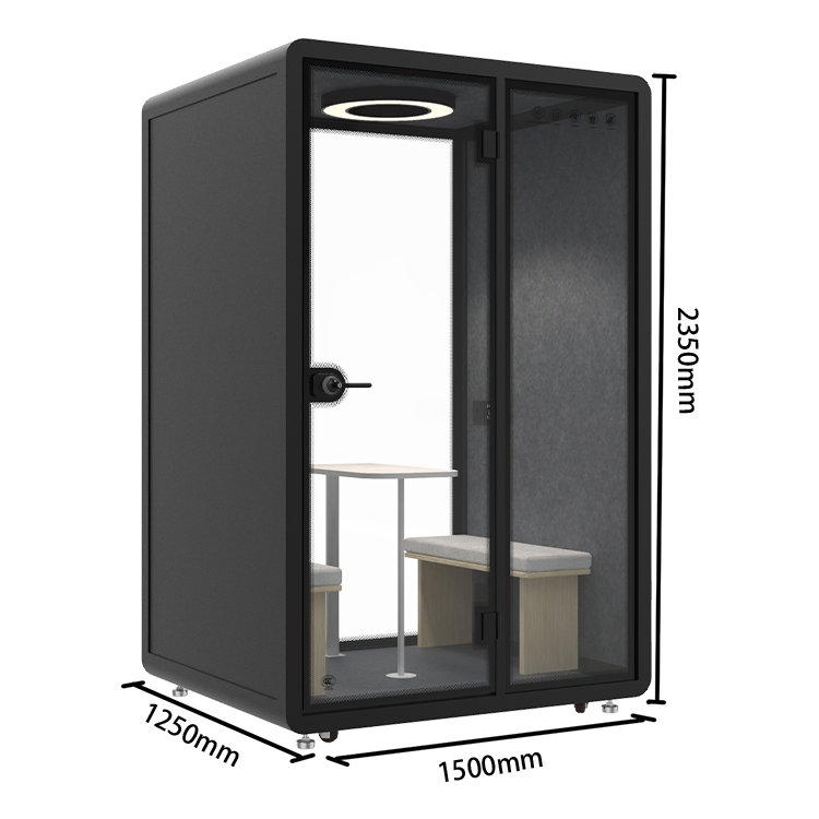 Customizable Soundproof Office Pod for Different Project Needs with Logo Customization and Size Options