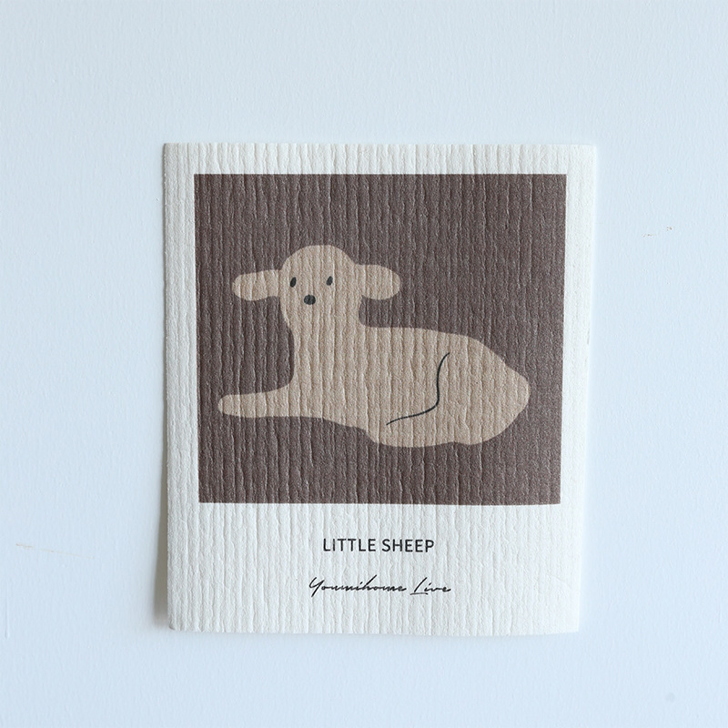 Wholesale Cellulose Sponge Cloth Rolls Custom Swedish Dishcloth