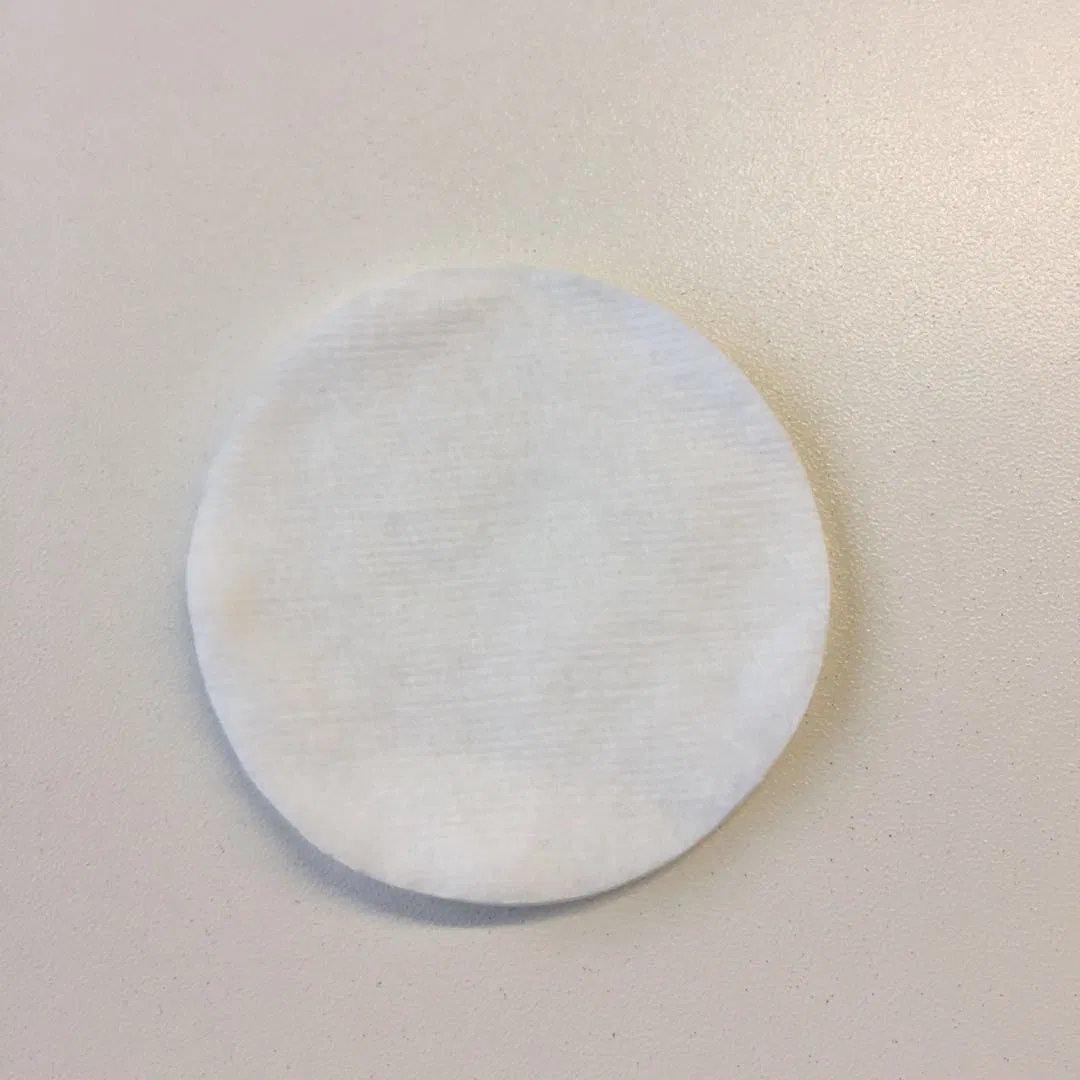 Wholesale Organic Round Cosmetic Cotton Pads Facial Cleaning Pads