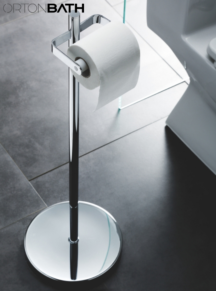 Напольная подставка для туалетной бумаги Ortonbath на 4 рулона
