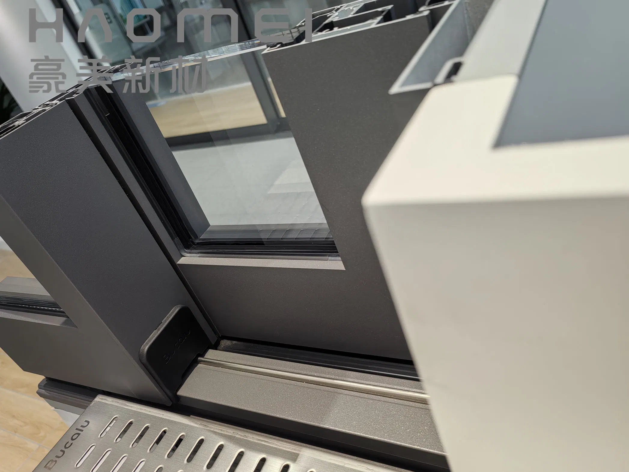 Building Exterior Wall: Superior Glass Curtain Wall Aluminum Extrusion Profile