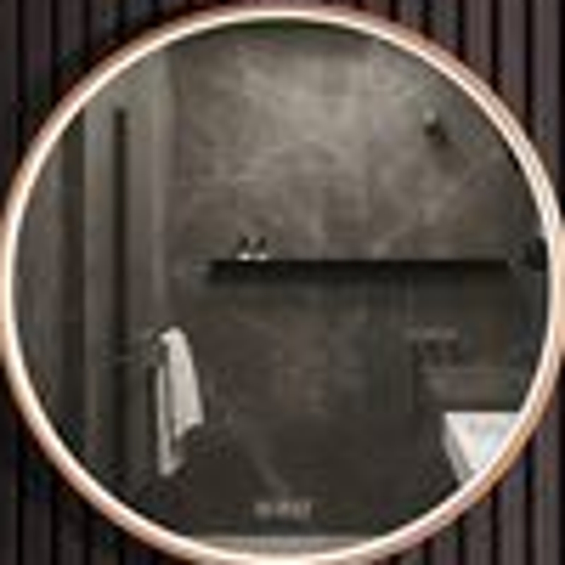 Elegant LED Bathroom Mirror with Touch Sensor and Brightness Control