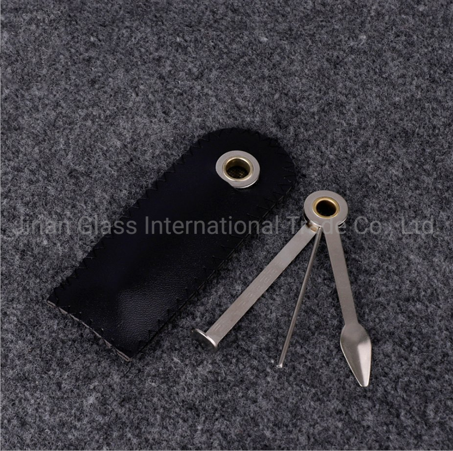 Muxiang Pipe Accessories Special Price Simple and Practical Three in One Cigarette Knife Pressure Bar Scraper Stainless Steel Cigarette Knife
